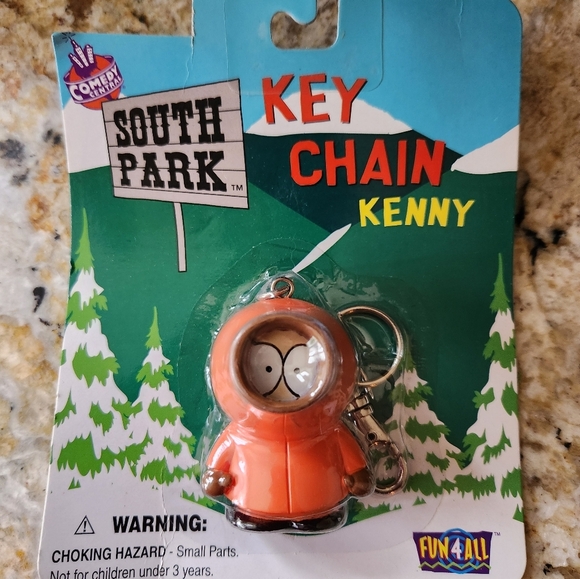 New Vintage South Park Key Chain Set - Of 6 Multicolor - Picture 12 of 15